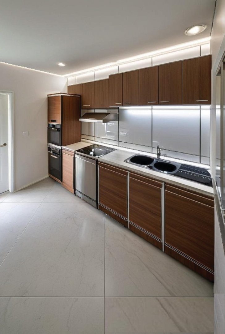Maisonette dining area beside the staircase