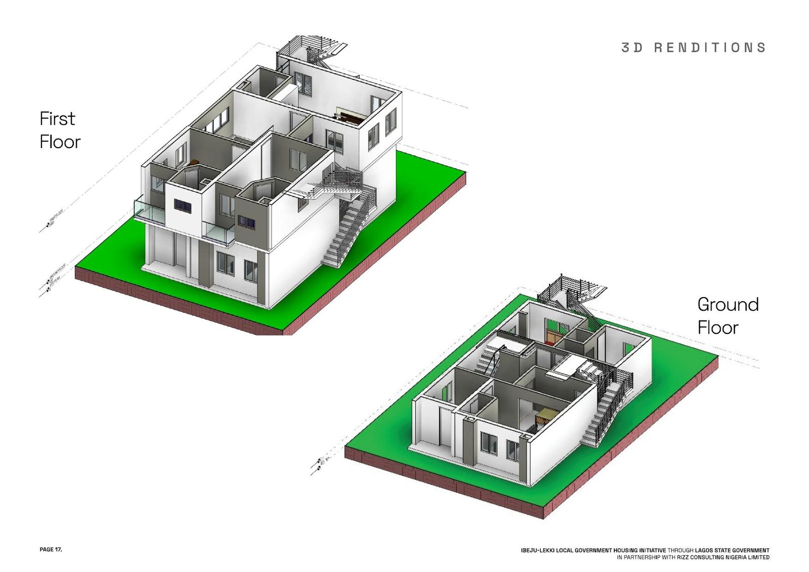 Citrus Gardens maisonette ground floor plan
