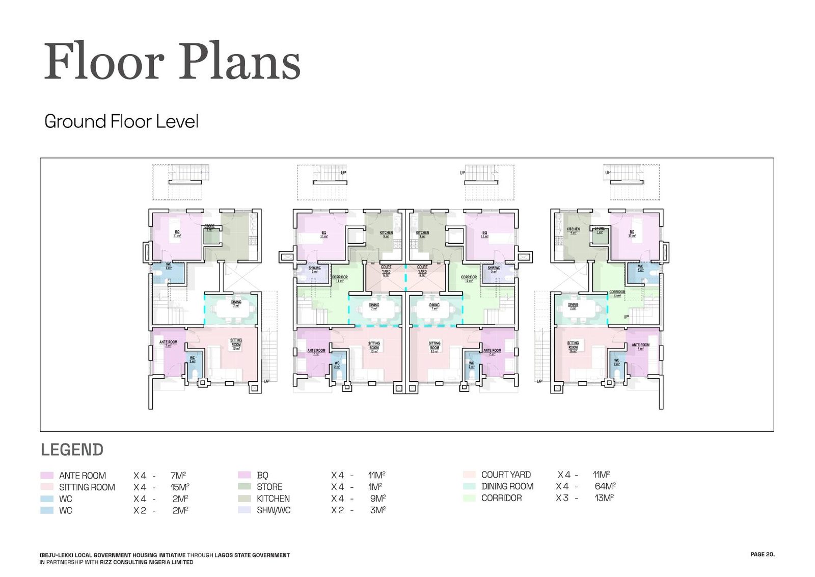 Citrus Gardens maisonette third floor plan