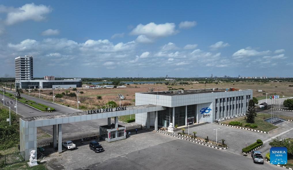 Entrance to the Lekki Free Zone