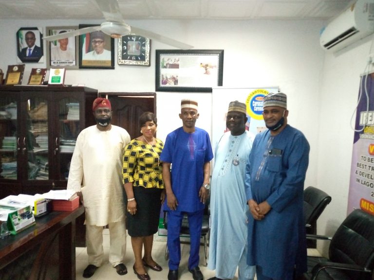 Courtesy Visit of the Representatives of Past Local Government Chairmen in Lagos State.