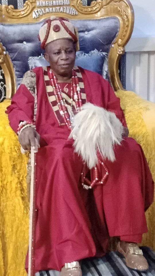 HRM (OBA) TAJUDEEN AFOLABI ELEMORO (THE ONITEDO OF OKE-ODO IWEREKUN)