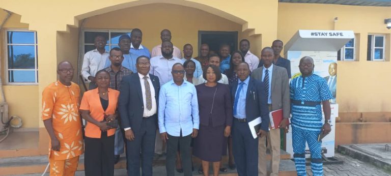 IBEJU-LEKKI COUNCIL CHAIRMAN RECEIVES DIRECTORS FROM THE OFFICE OF THE HOS LAGOS STATE.