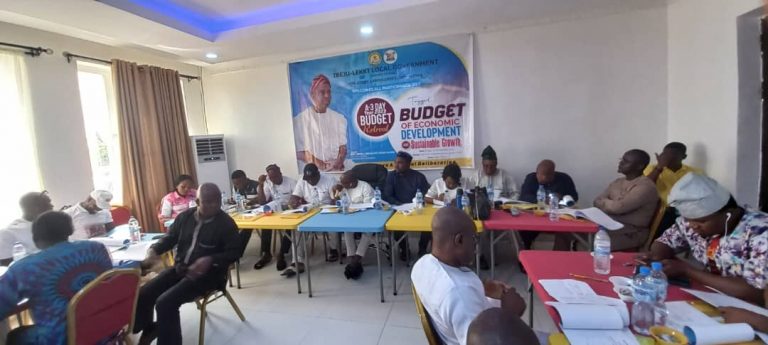 IBEJU-LEKKI LOCAL GOVERNMENT YEAR 2023 BUDGET OF ‘ECONOMIC  DEVELOPMENT AND SUSTAINABLE GROWTH’ RETREAT