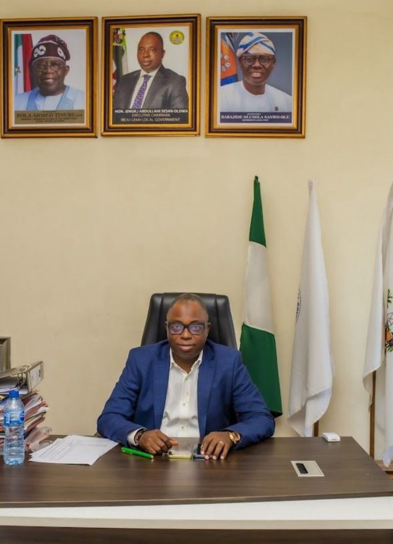 IBEJU-LEKKI LOCAL GOVERNMENT CHAIRMAN, HON. OLOWA, APPEALS FOR PEACE AND RESTRAINT DURING ONGOING PROTESTS