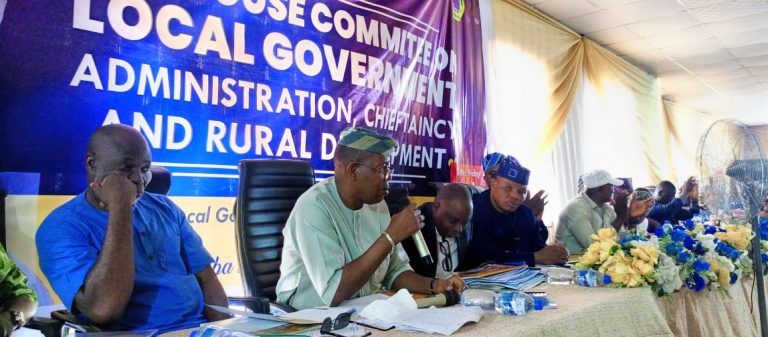 HOUSE COMMITTEE ON LOCAL GOVERNMENT ADMINISTRATION, CHIEFTAINCY AND RURAL DEVELOPMENT PAID WORKING VISIT TO IBEJU-LEKKI LOCAL GOVERNMENT